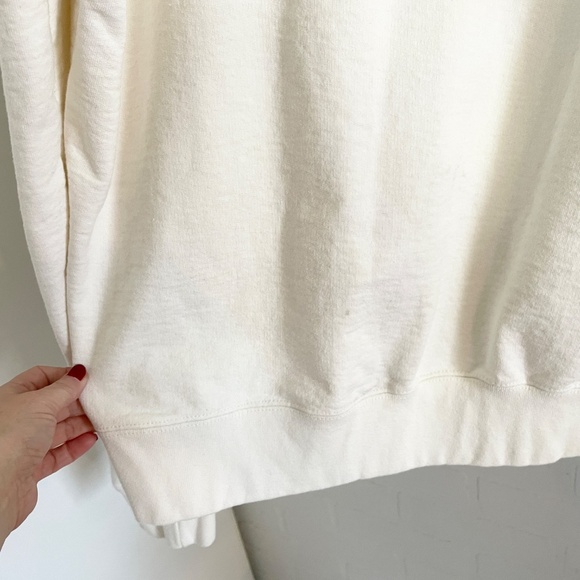Domrebel Carrot Sweatshirt Cream Streetwear Farfetch Made in Canada Rabbit XL - Picture 6 of 12
